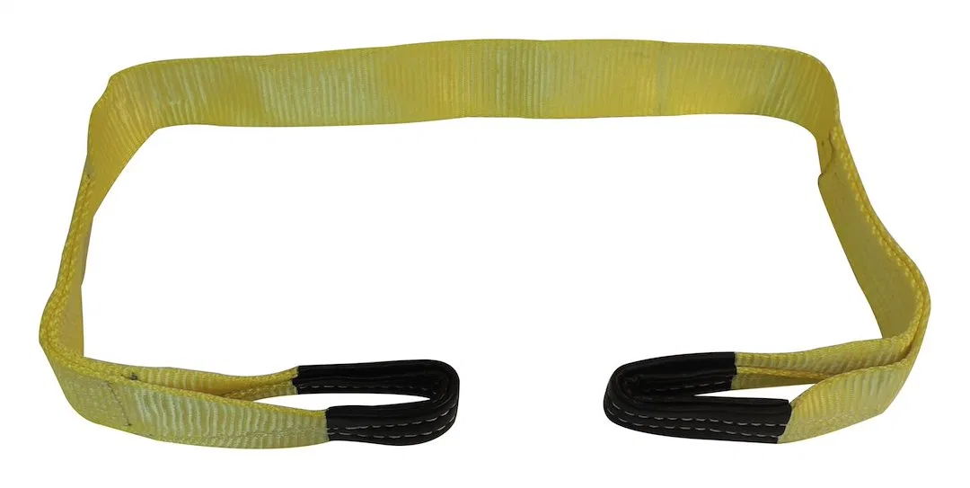 RT33019 – CROWN AUTO Winch Tree Trunk Protector, 3 Inch Width x 6 Foot Length 30,000 Pound Capacity Yellow With Leath...